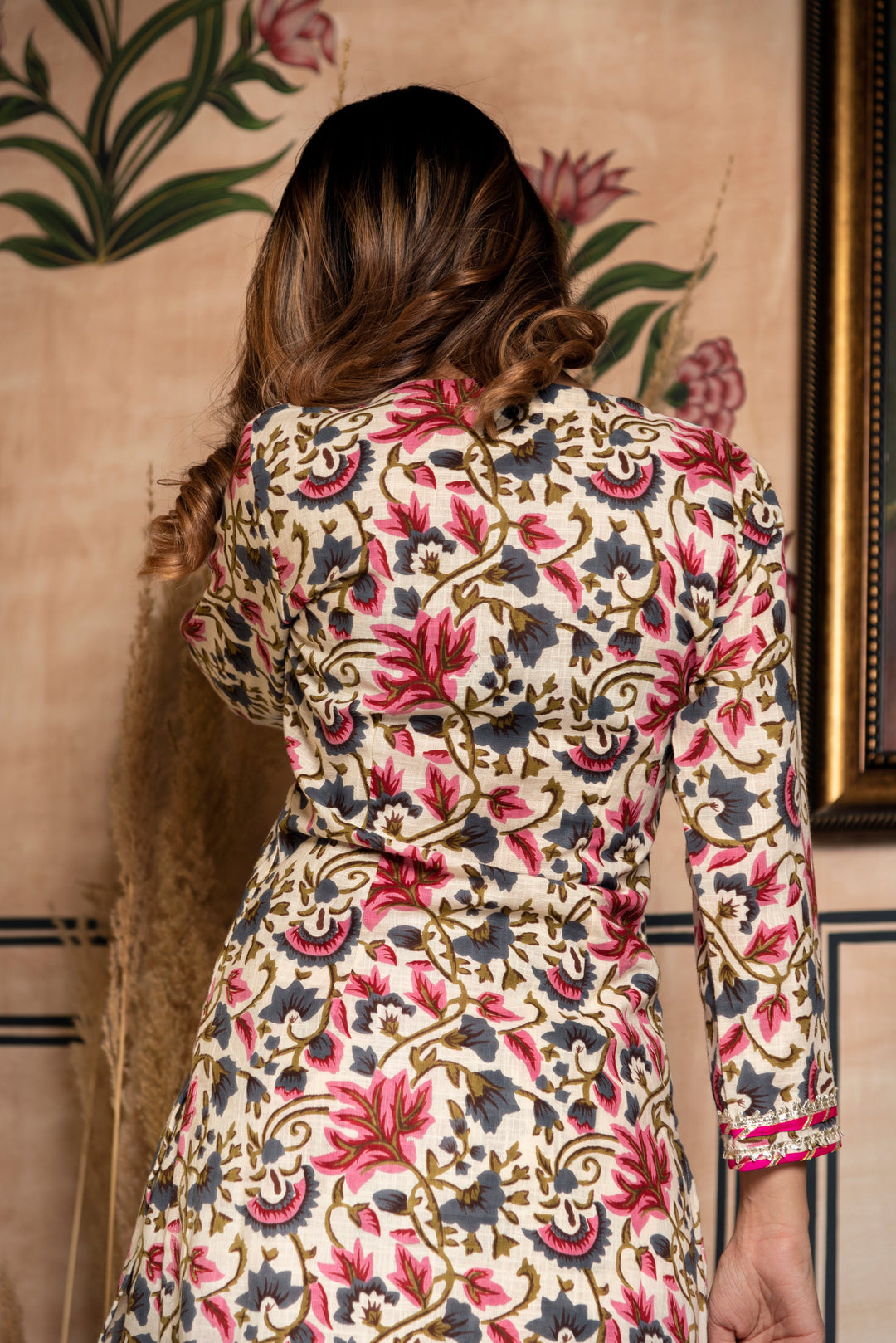 GARDEN ROSE COTTON SUIT SET | SHOBITAM
