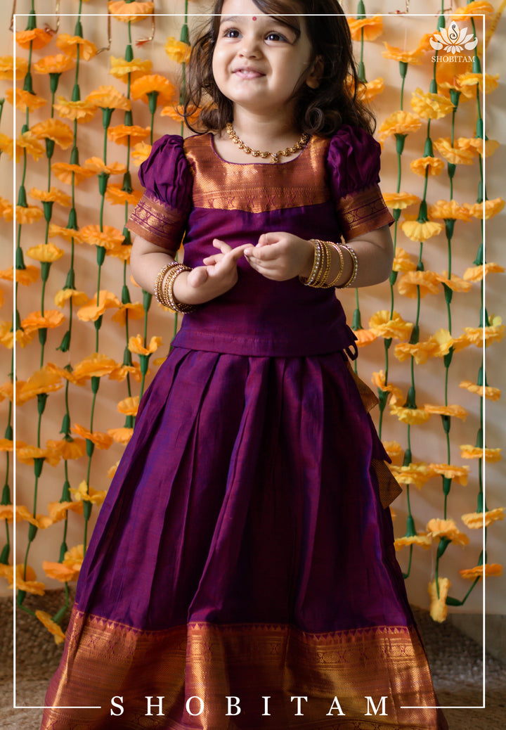 Thenmozhi Magenta Mini | Shobitam Custom Gowns and Readymades