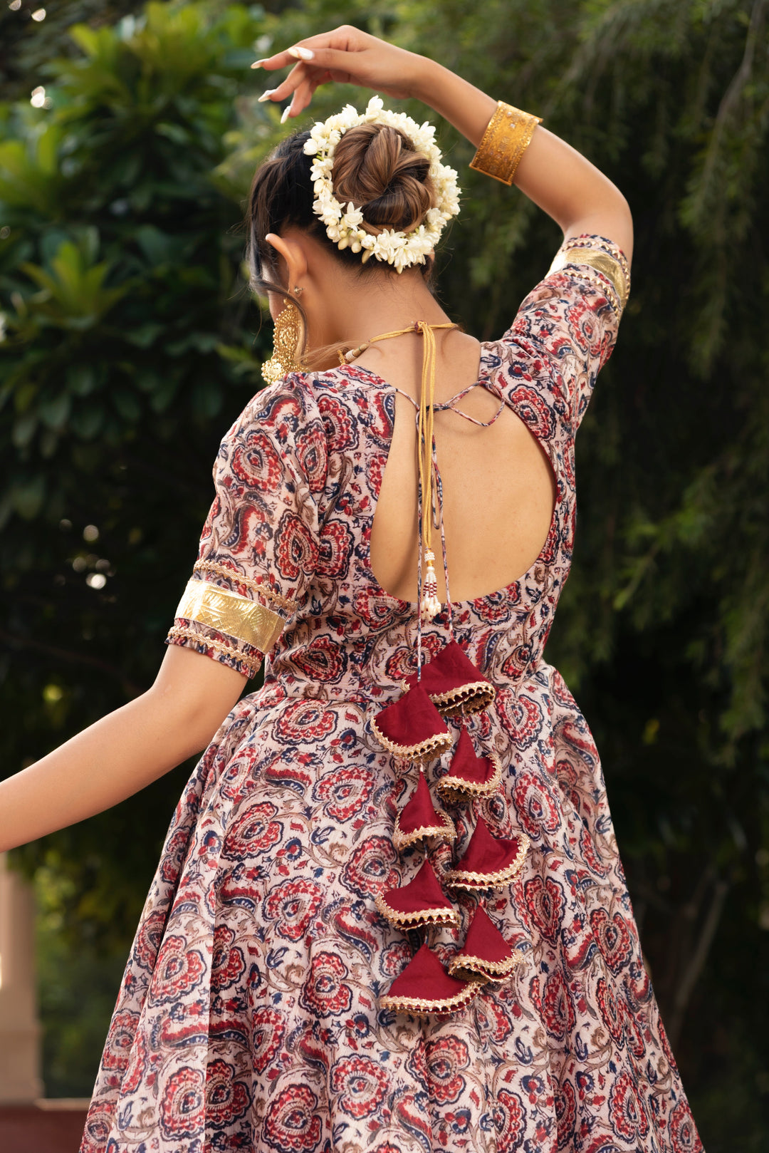 GULBAGH  ORGANZA  ANARKALI SET | SHOBITAM