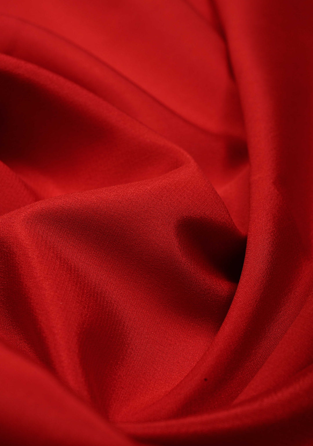 Crimson Red Pure Mysore Silk Saree with Peacock Buttas on Minimal Border  | SILK MARK CERTIFIED | SHOBITAM
