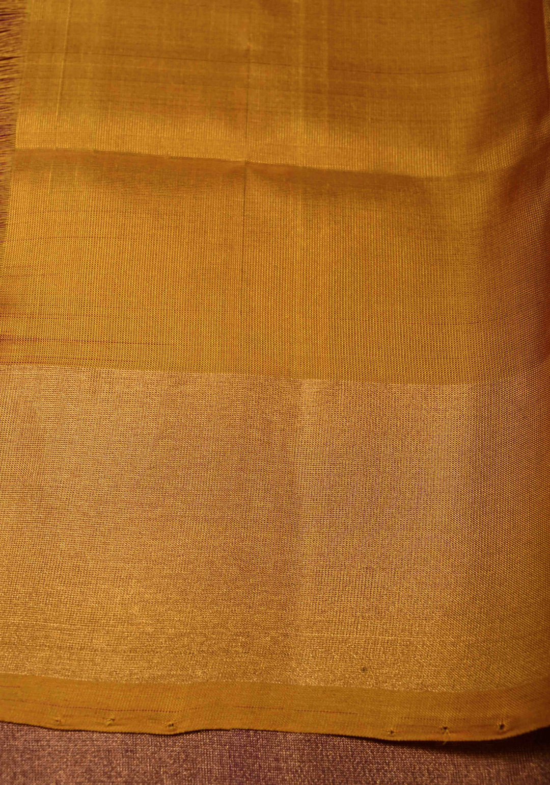Purple Rangkaat Panel Design on Uppada Handloom Silk Saree with Gold-Silver Zari Buttas and Tissue Border | SILK MARK CERTIFIED | SHOBITAM