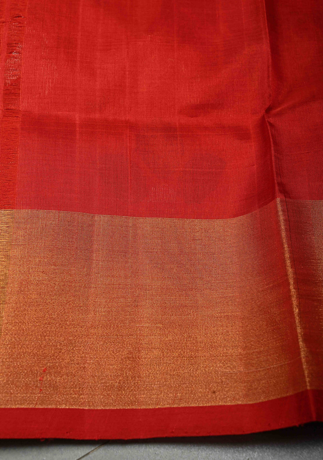 Methi Yellow Uppada Handloom Silk Saree with Gold-Silver Zari Buttas and Tissue Border | SILK MARK CERTIFIED | SHOBITAM