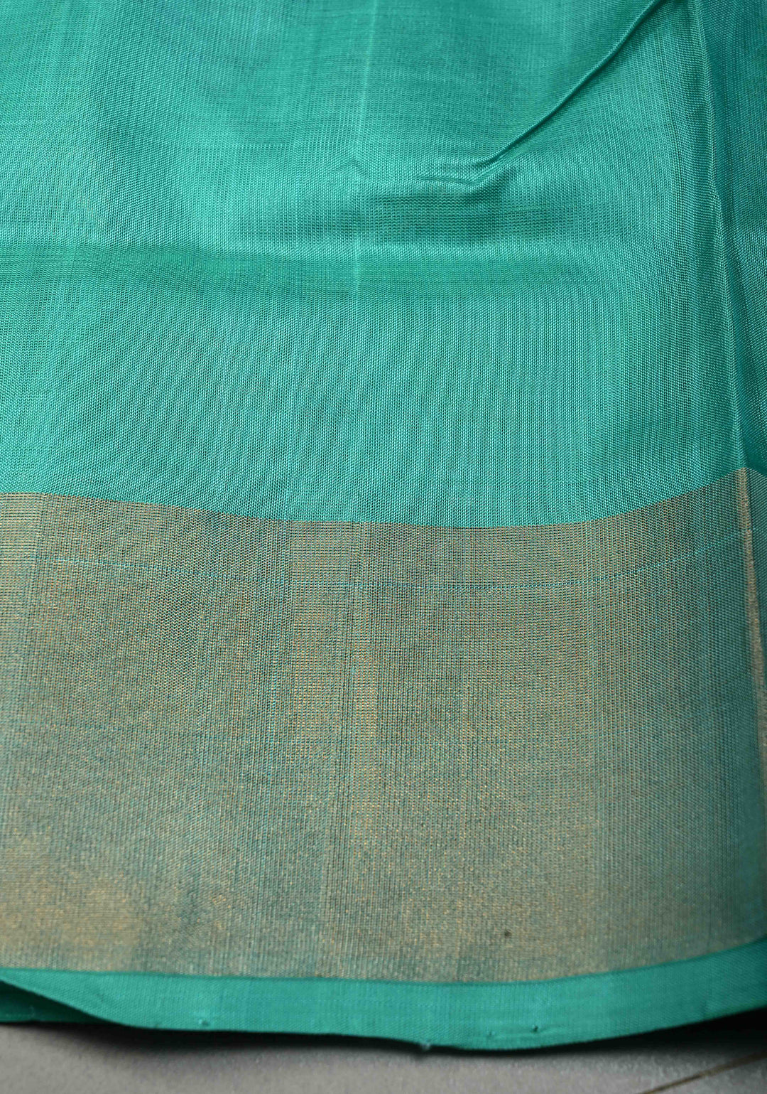 Mint Green Uppada Handloom Silk Saree with Meenakari Full Body Jamdani jaal and Tissue Border | SILK MARK CERTIFIED | SHOBITAM