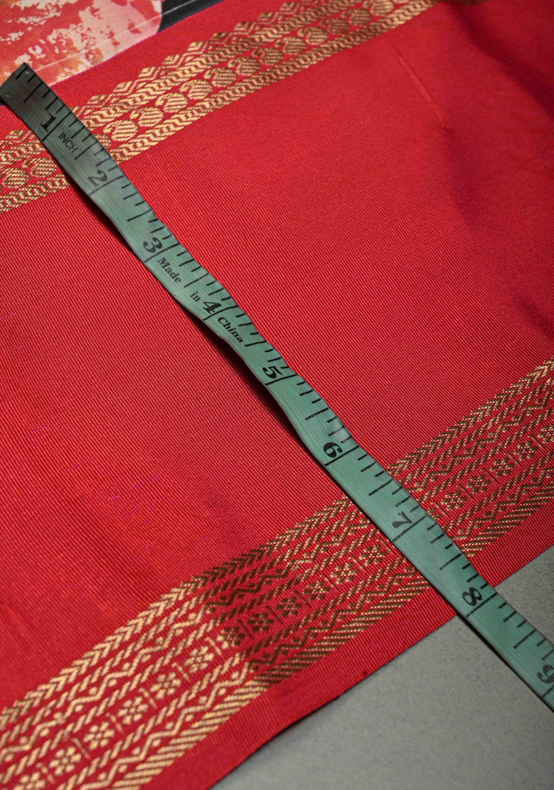 Black Pure Kanjivaram Silk Saree with Digital Print and Contrast Rettaipet Zari Border | SILK MARK CERTIFIED | SHOBITAM