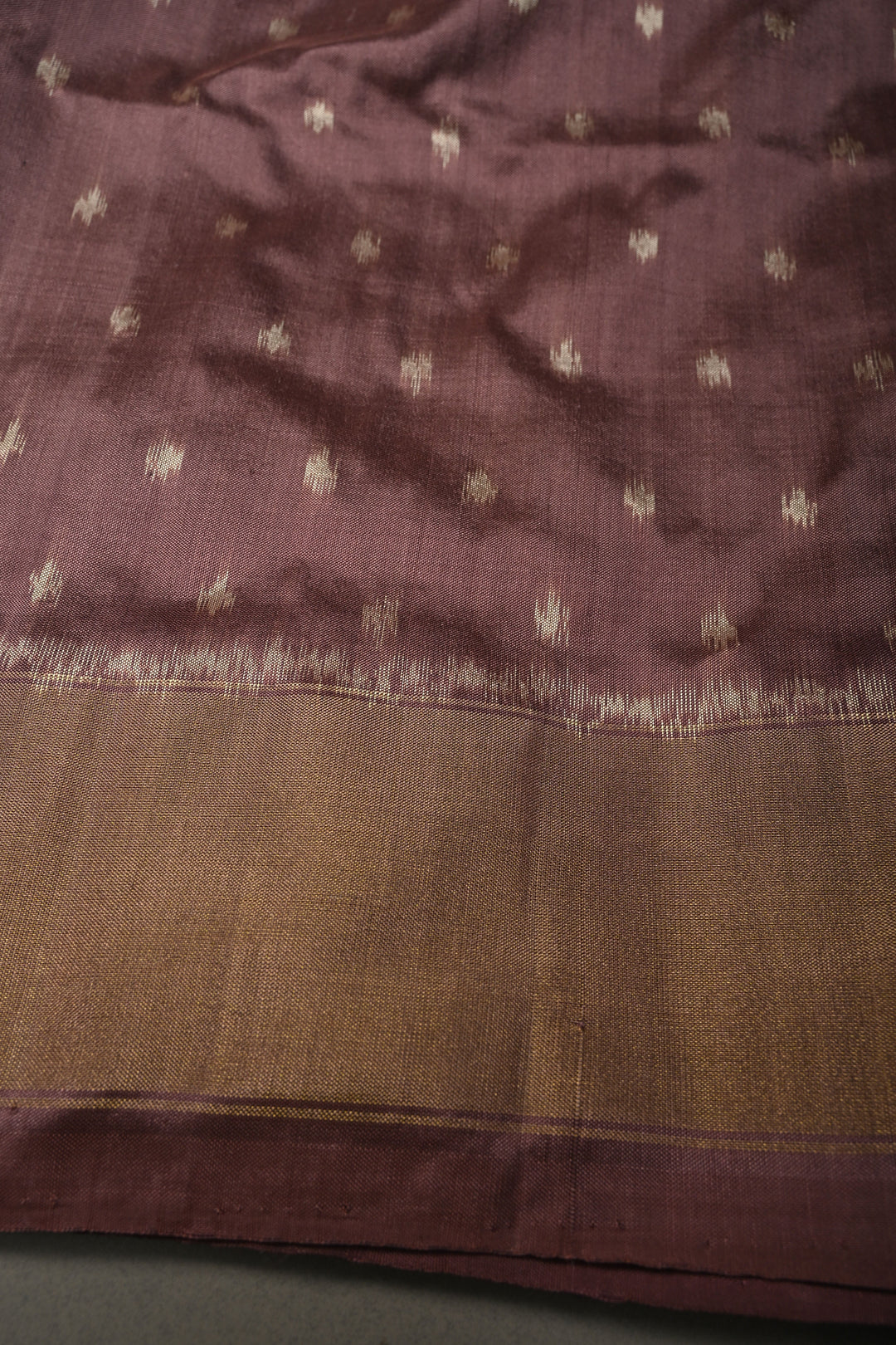 Methi Yellow Pochampally Ikkat Pure Silk Saree with Panel Design Zari Borders  | SILK MARK CERTIFIED | SHOBITAM
