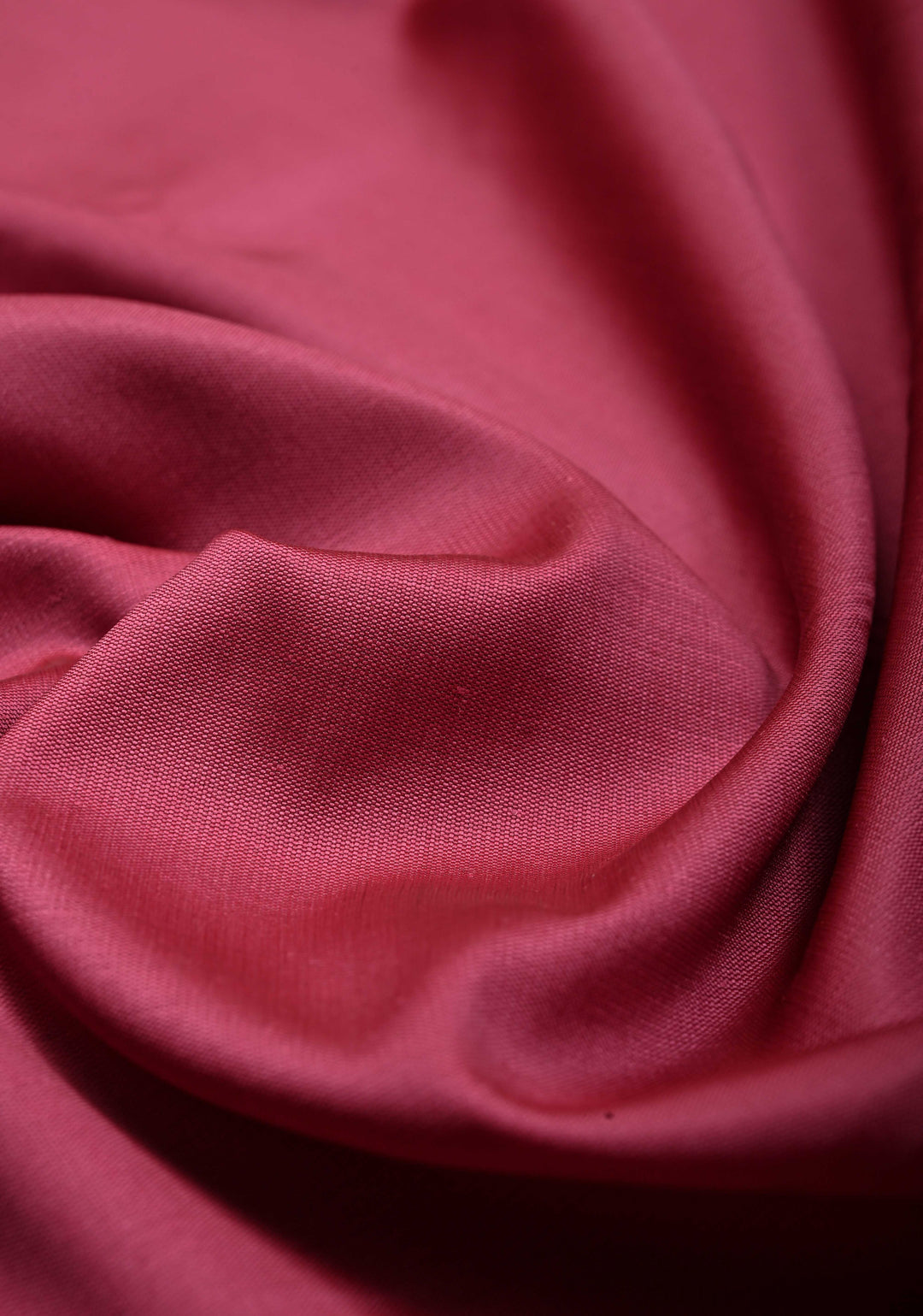 Dusty Rose Semi Silk Saree with Zari Border | SHOBITAM