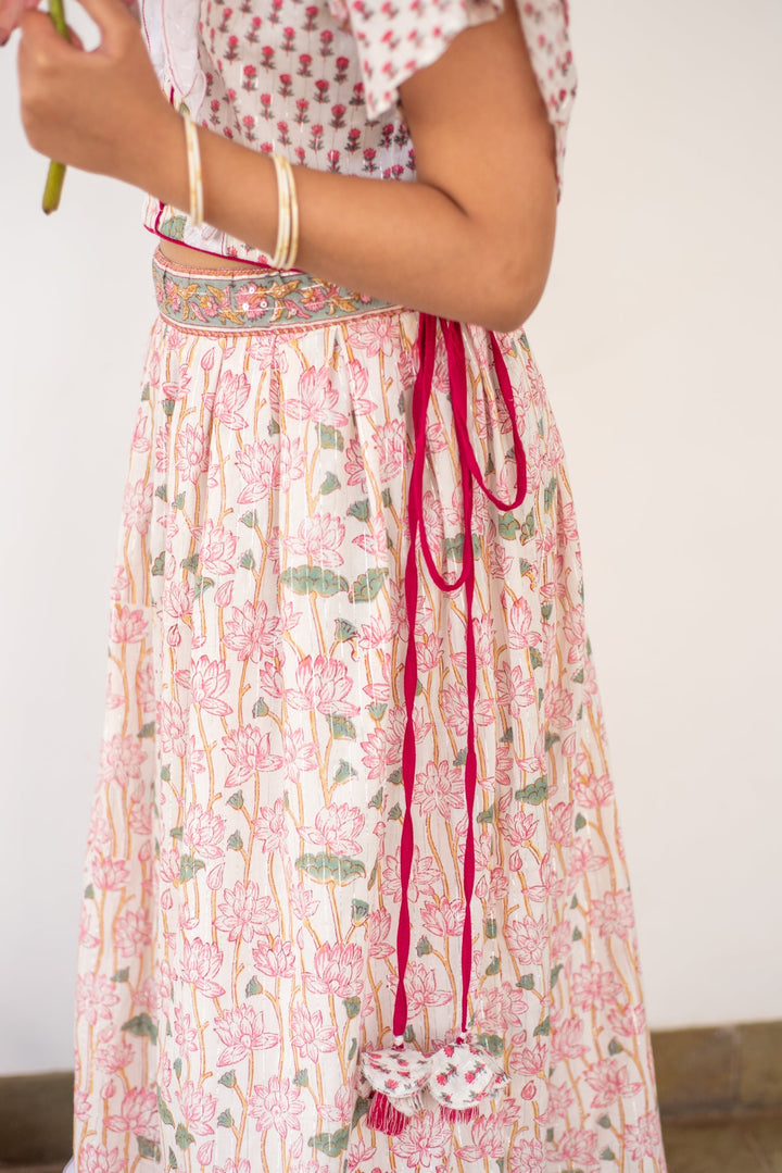 Lotus Dreamy Lehenga Set | SHOBITAM