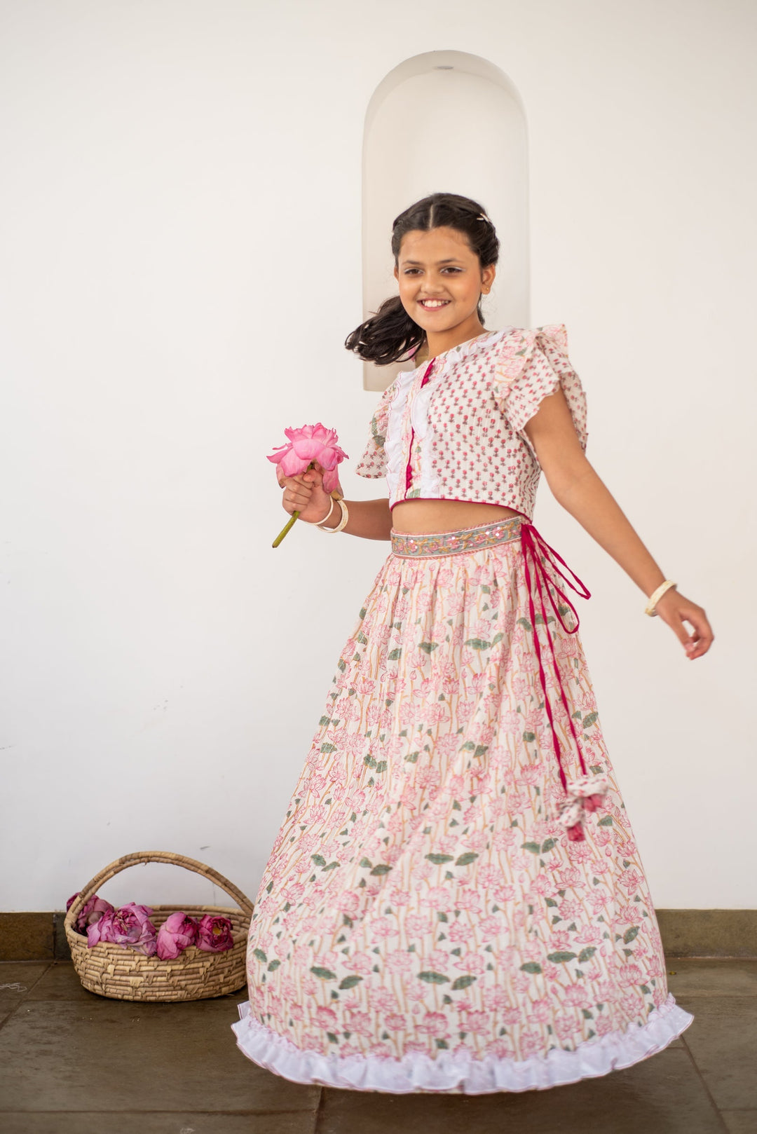 Lotus Dreamy Lehenga Set | SHOBITAM