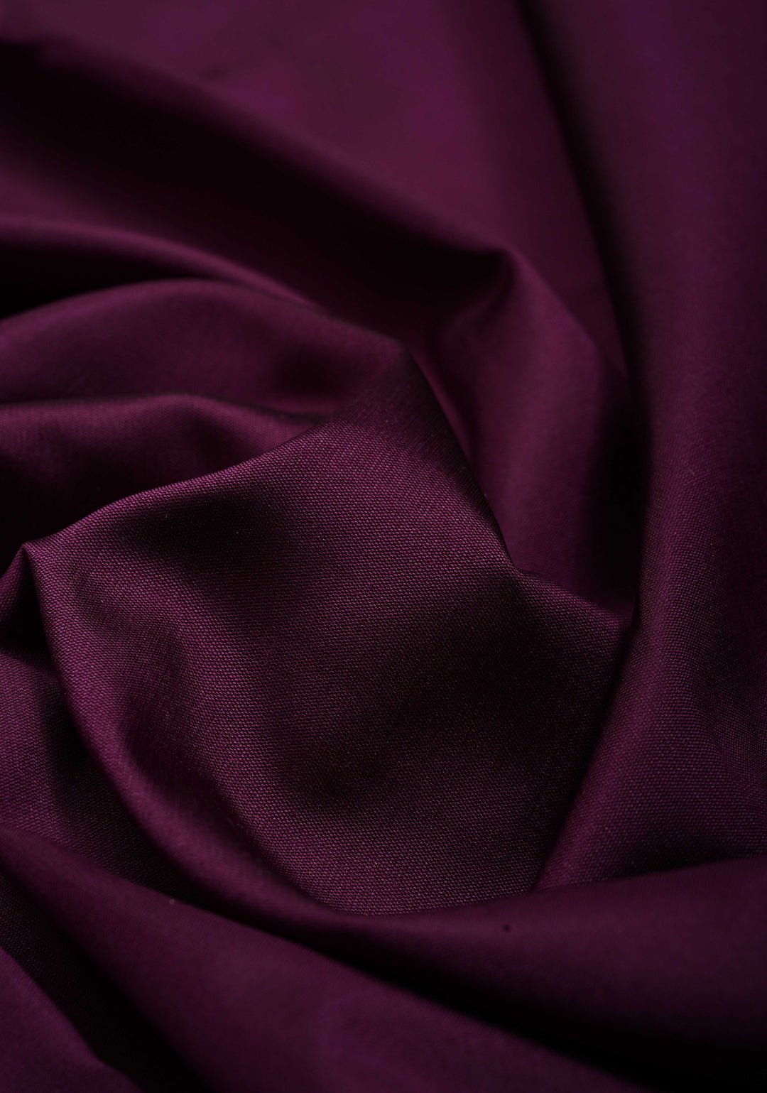 Eggplant Purple Semi Silk Saree with Minimal Meenakari Floral Zari Border | SHOBITAM