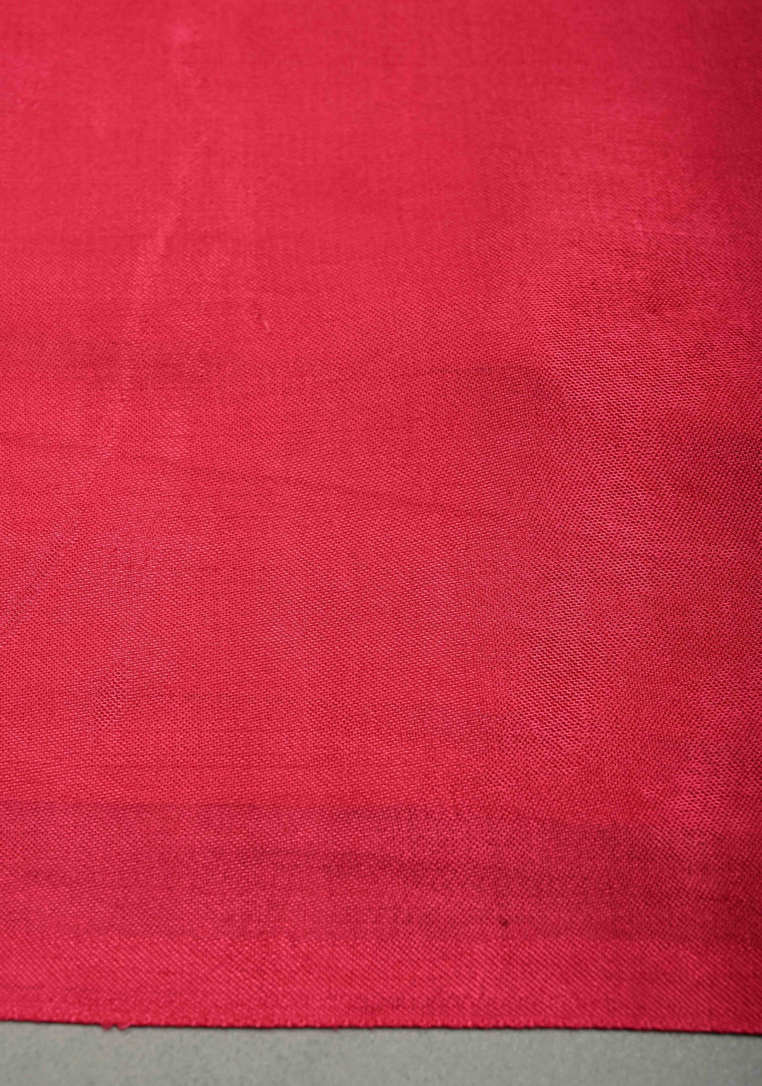 Rani Pink Borderless Modal Silk Saree with Lagda Patta Crushed Pallu | SHOBITAM