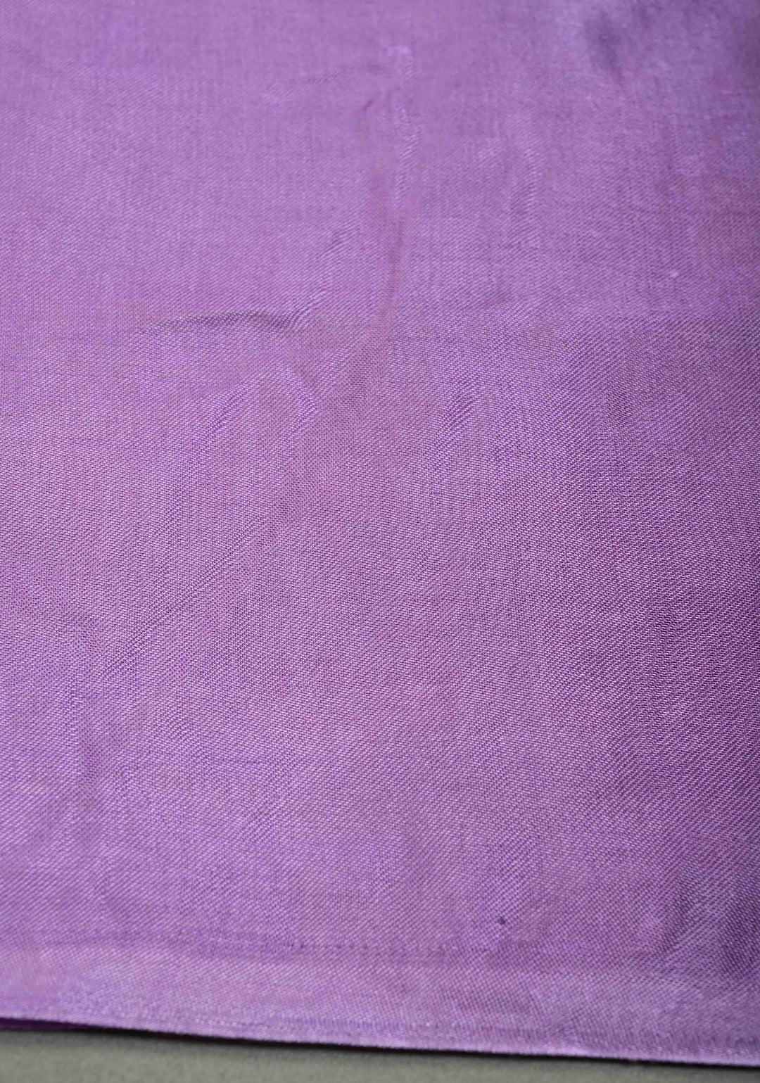 Lavender Modal Silk Saree with Lagda Patta Crushed Pallu | SHOBITAM