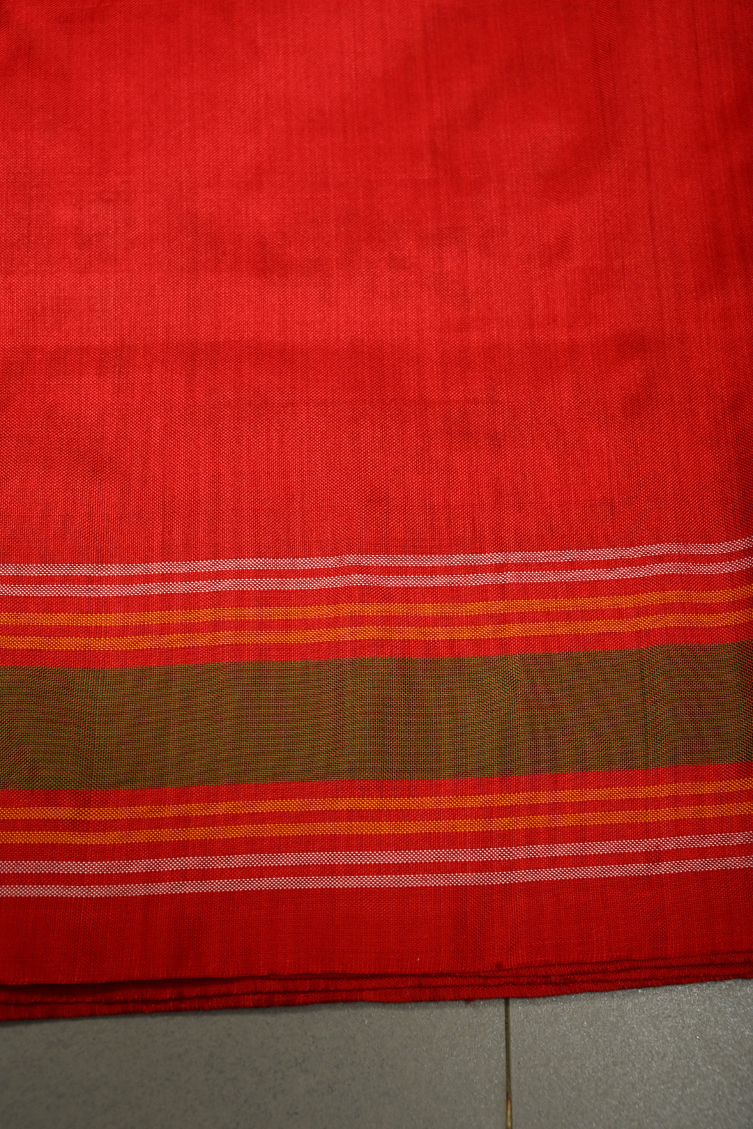 Slate Gray Pochampally Ikkat Pure Silk Saree with Floral Jaal and Vanasingaram Contrast Panel Design on Zari Border  | SILK MARK CERTIFIED | SHOBITAM