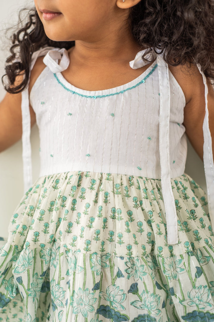 Bloom Tiered Sundress | SHOBITAM