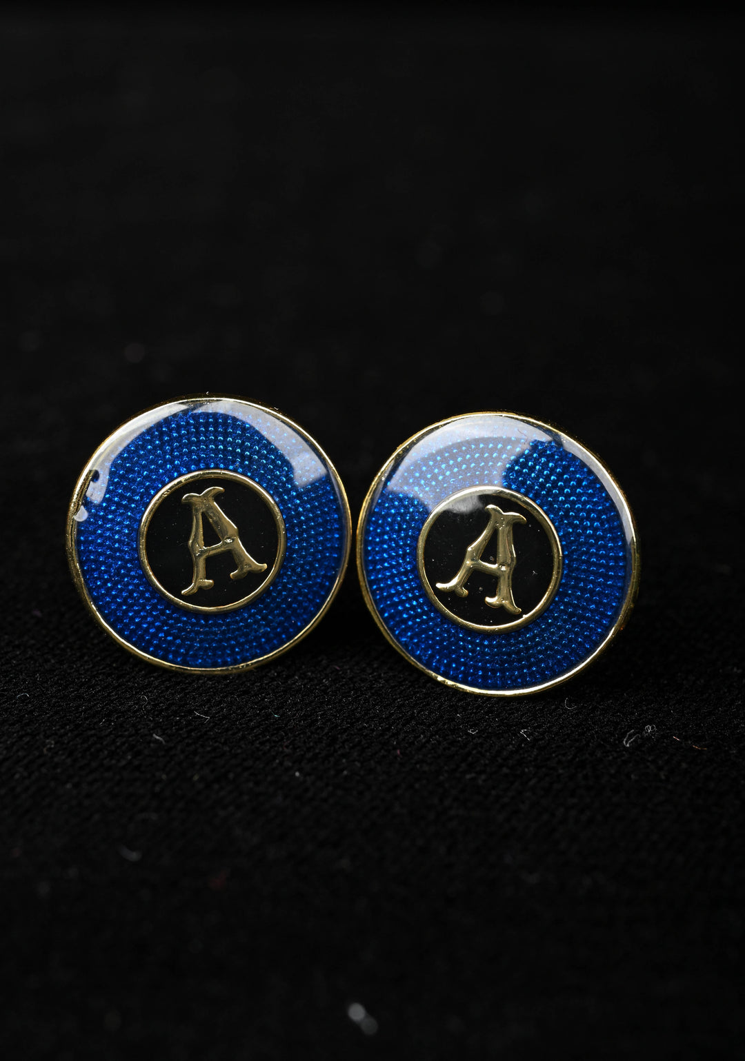 Stylish A Monogram Cufflinks