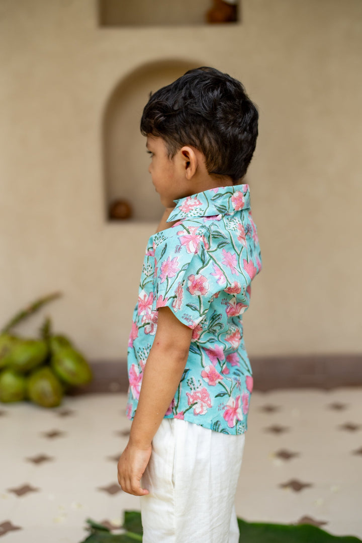 Firozi Shirt | SHOBITAM