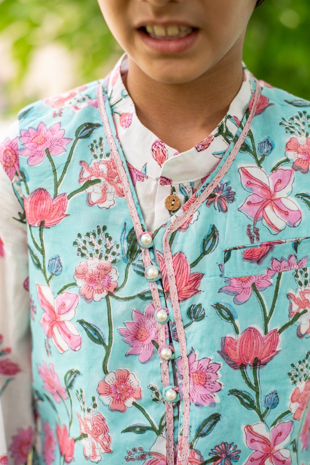 Firozi Kurta Set | SHOBITAM