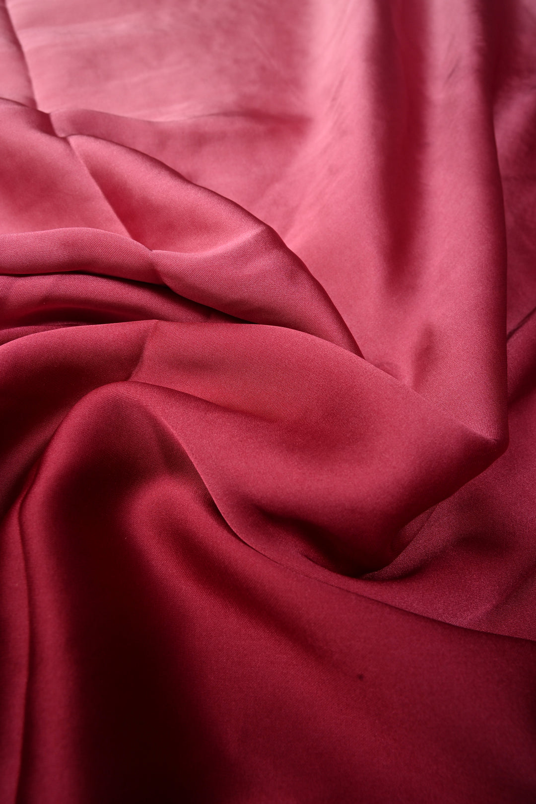 Pink Ombre Satin Georgette Saree with Tone on Tone Powder Stones Work and Scallop Border | SHOBITAM