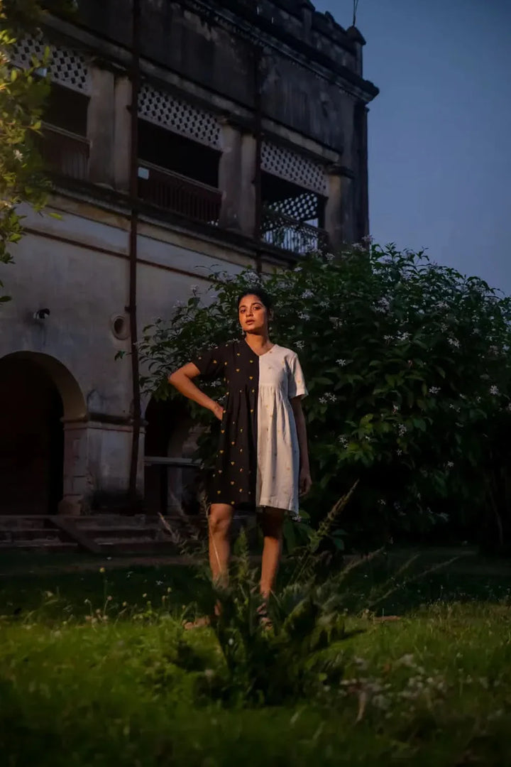 Day & Night South Cotton Dress | SHOBITAM