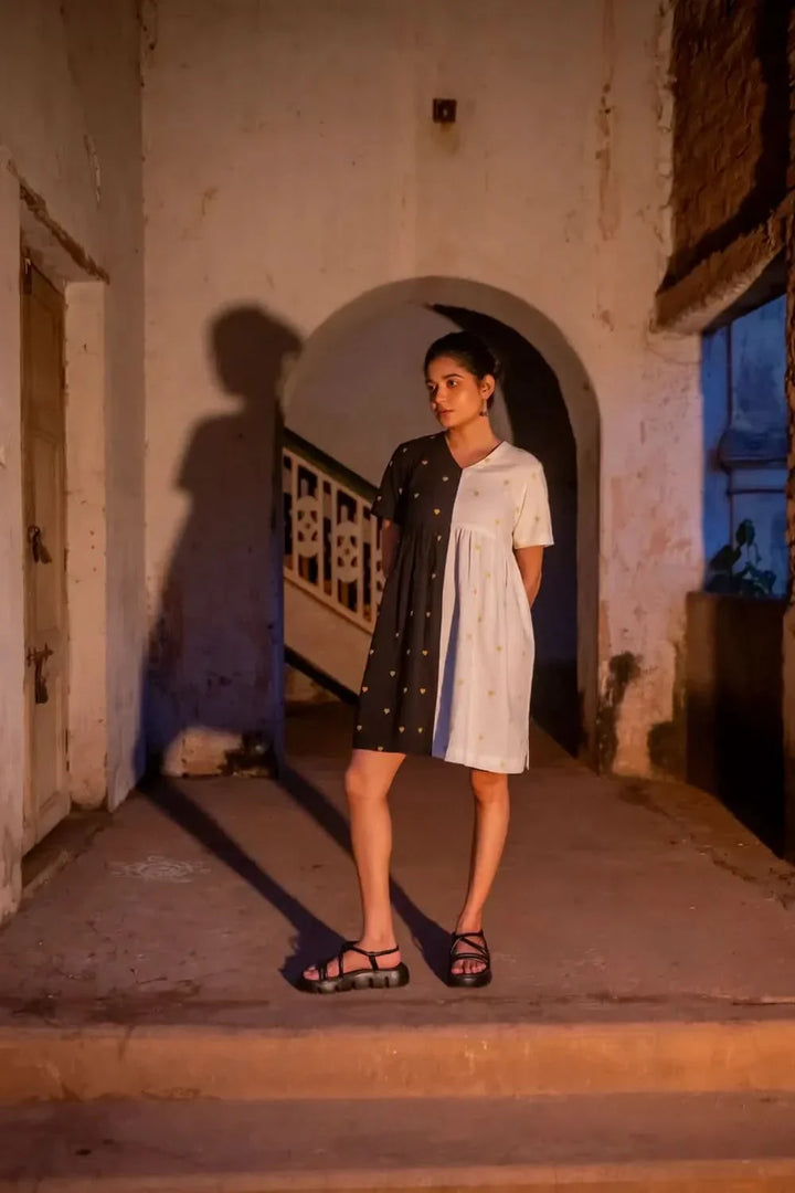 Day & Night South Cotton Dress | SHOBITAM