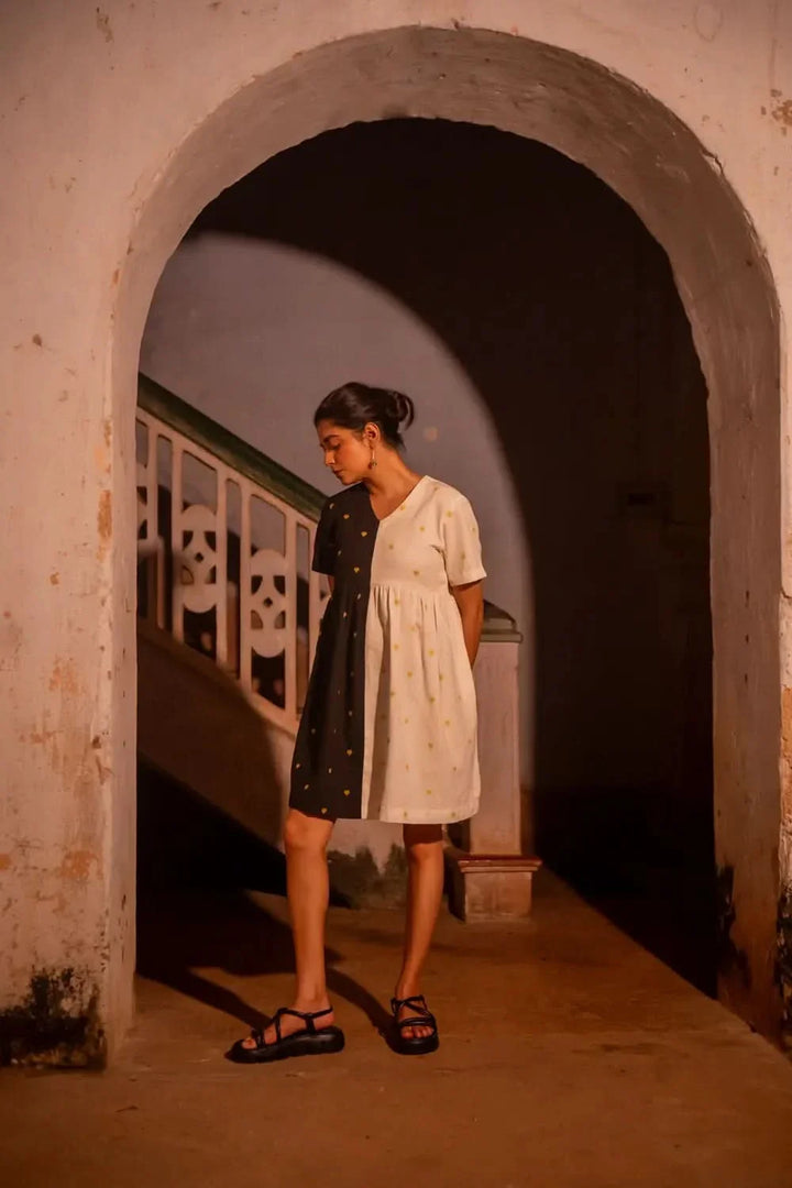 Day & Night South Cotton Dress | SHOBITAM
