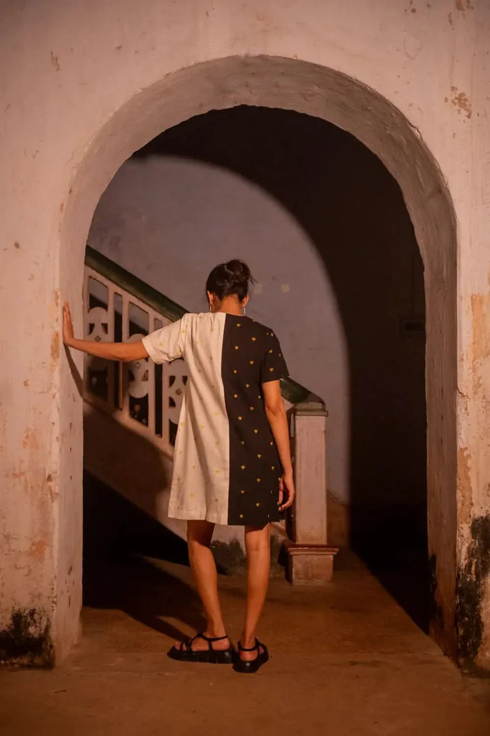 Day & Night South Cotton Dress | SHOBITAM