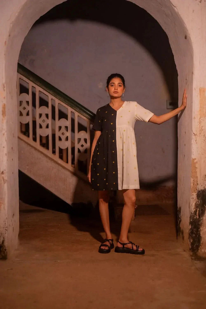 Day & Night South Cotton Dress | SHOBITAM