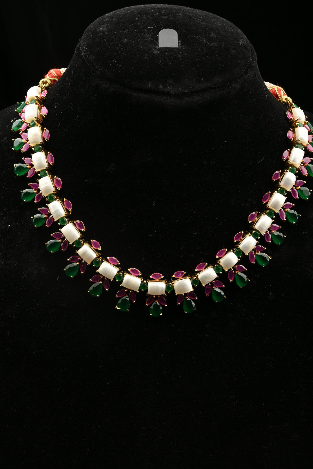 Traditional Kundan Stone Necklace Set  | SHOBITAM