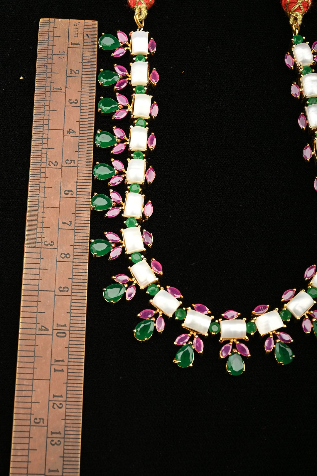 Traditional Kundan Stone Necklace Set  | SHOBITAM
