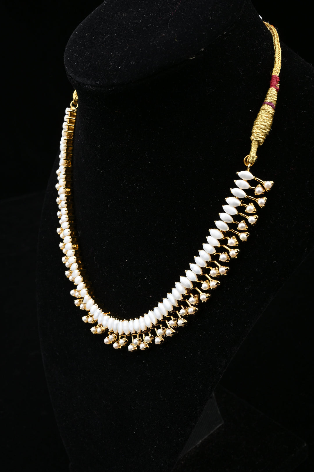 Handcrafted Natural pearl Necklace | SHOBITAM