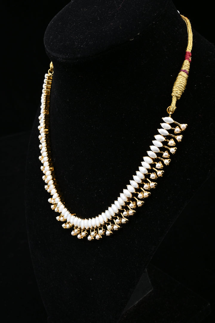Handcrafted Natural pearl Necklace | SHOBITAM