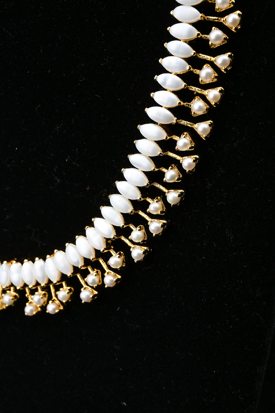 Handcrafted Natural pearl Necklace | SHOBITAM