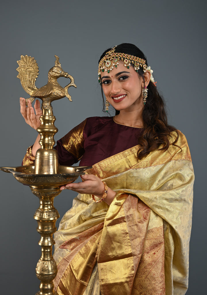 Jadau Maang Tika Ahmedabadi Kundan Hair Ornament