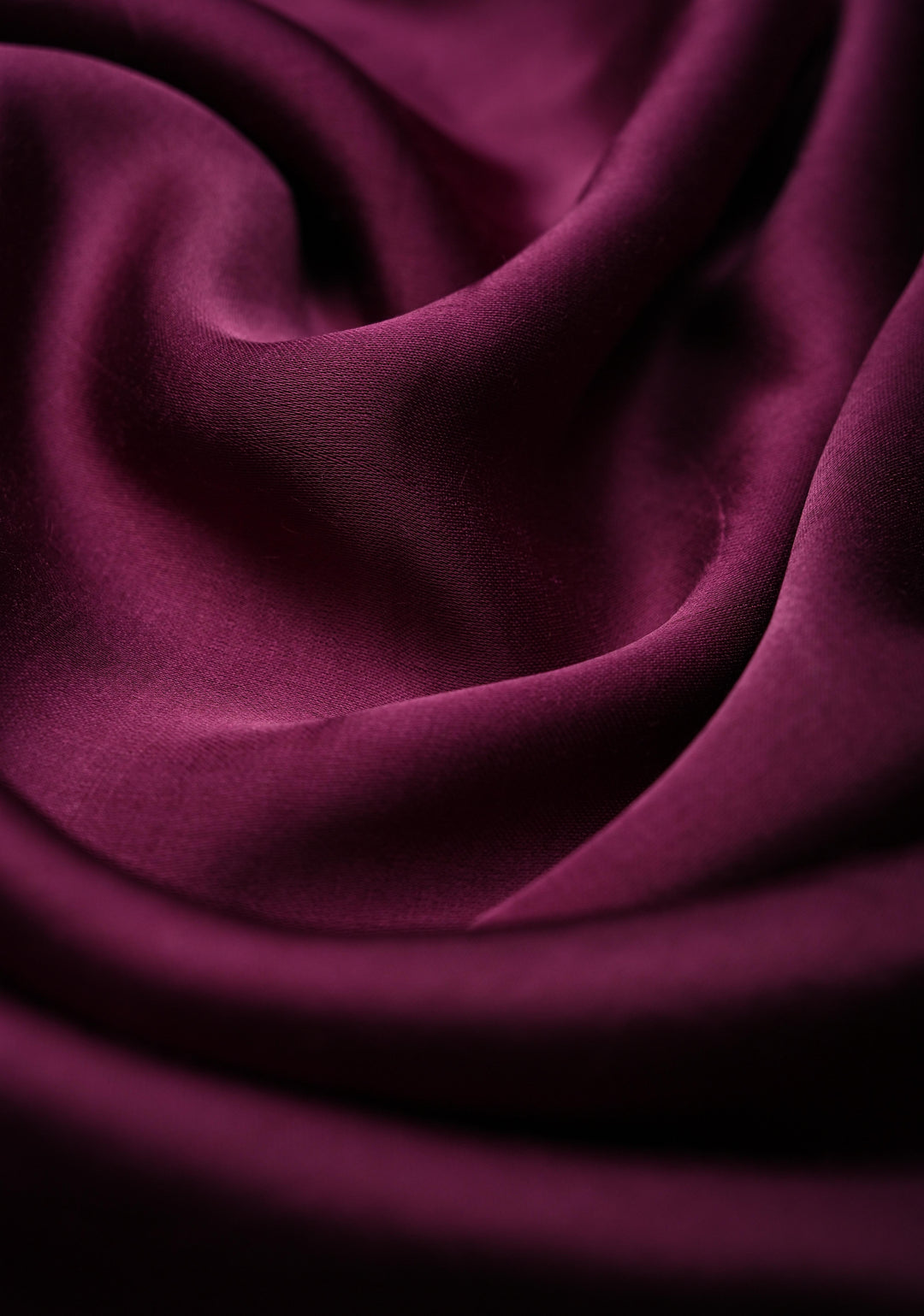 Dark Purple Modal Silk Saree with Ajrakh Hand-Block Print and Border