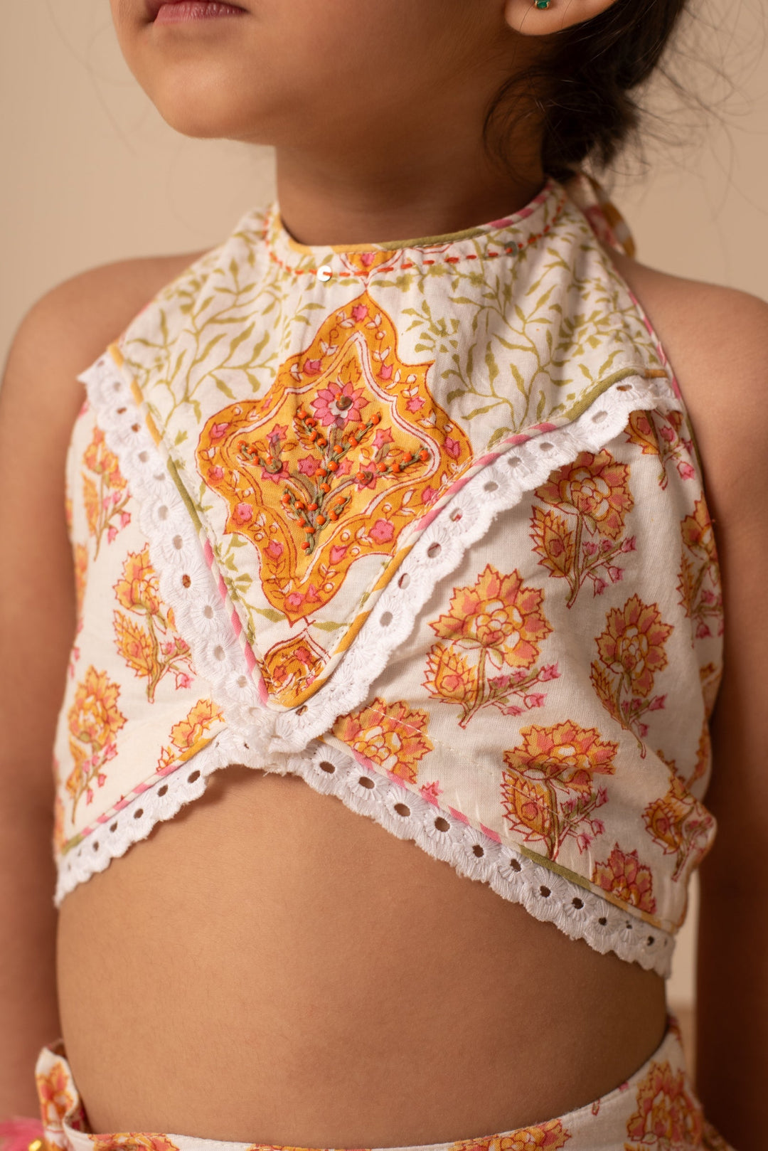 Genda Lehenga Set | SHOBITAM
