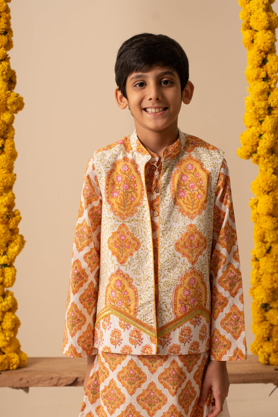 Genda Bandi Jacket Set | SHOBITAM