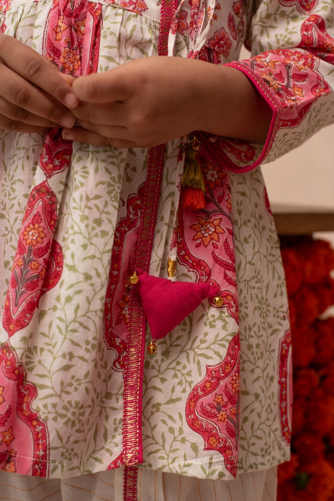 Jharokha Angrakha-Dhoti Set | SHOBITAM