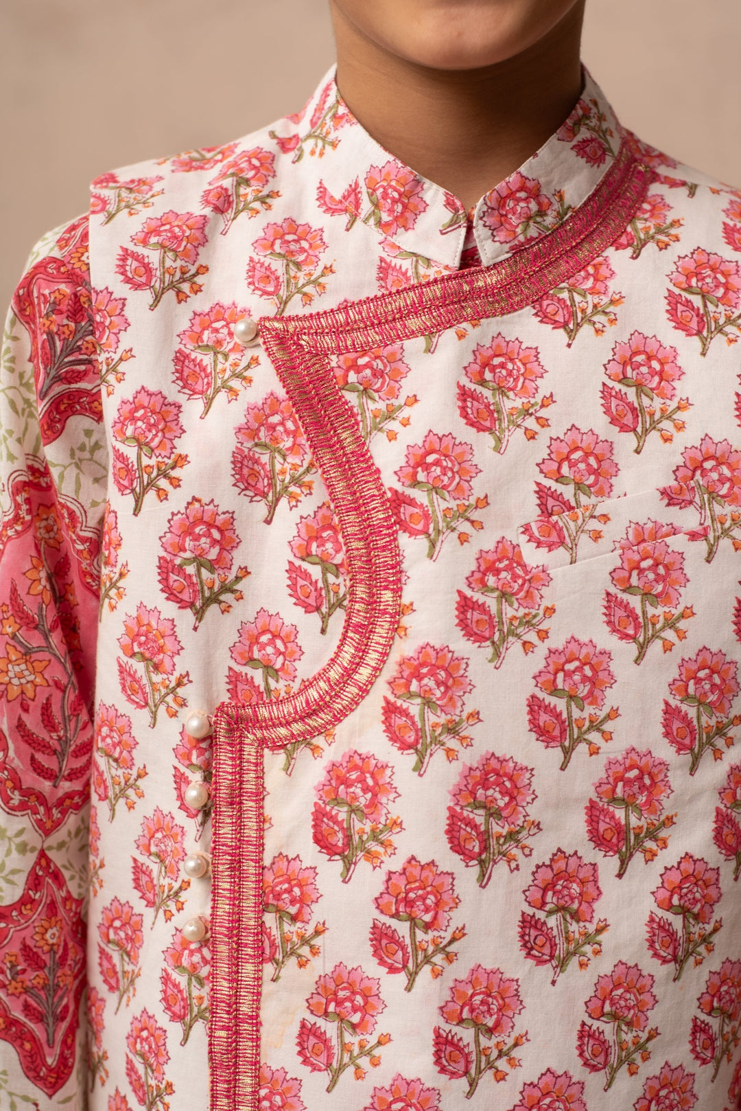 Jharokha Bandi Jacket Set | SHOBITAM