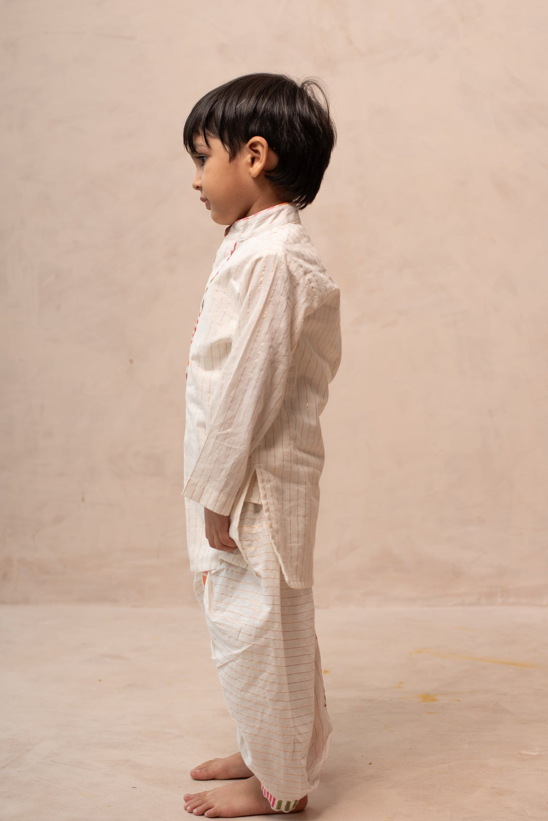 Sunhera Dhoti Kurta Set | SHOBITAM