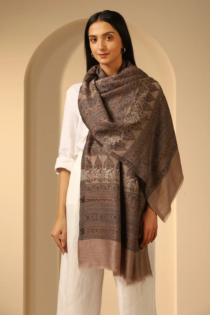 Rhea Cashmere Stole | SHOBITAM