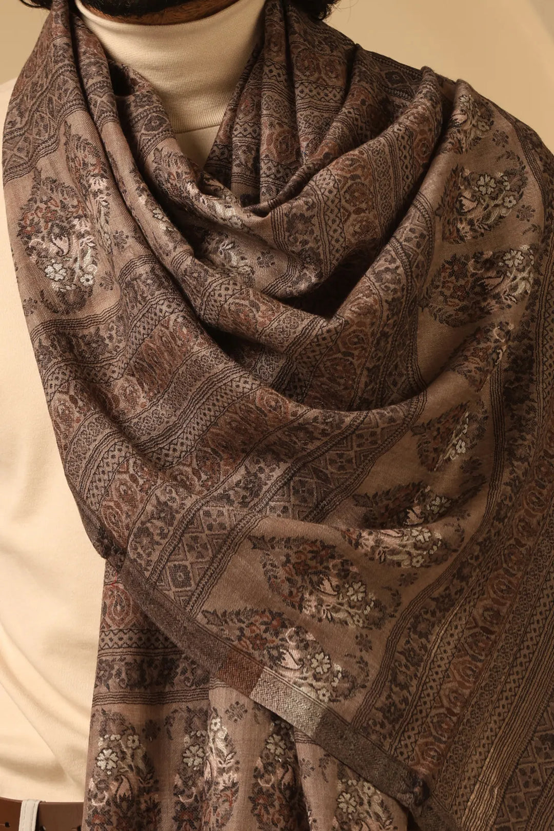Rhea Cashmere Stole | SHOBITAM