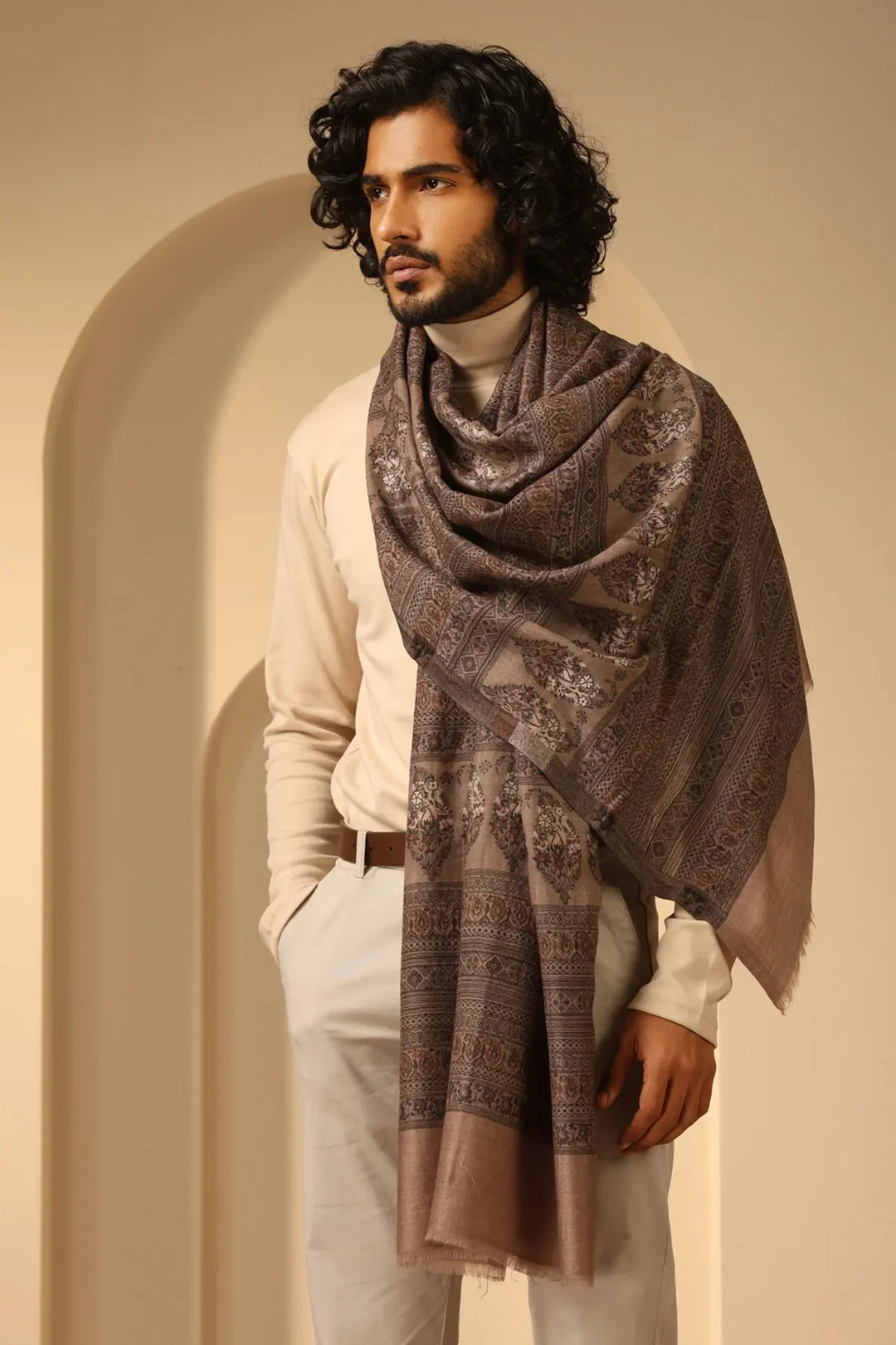 Rhea Cashmere Stole | SHOBITAM