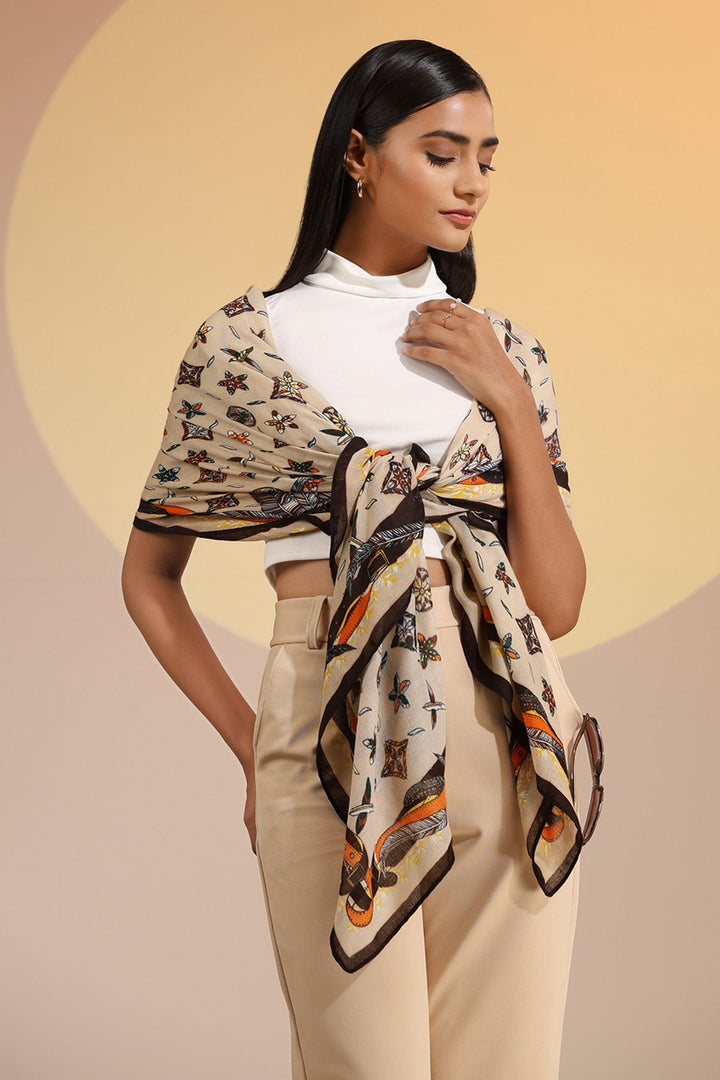 Tara Cotton Scarf | SHOBITAM
