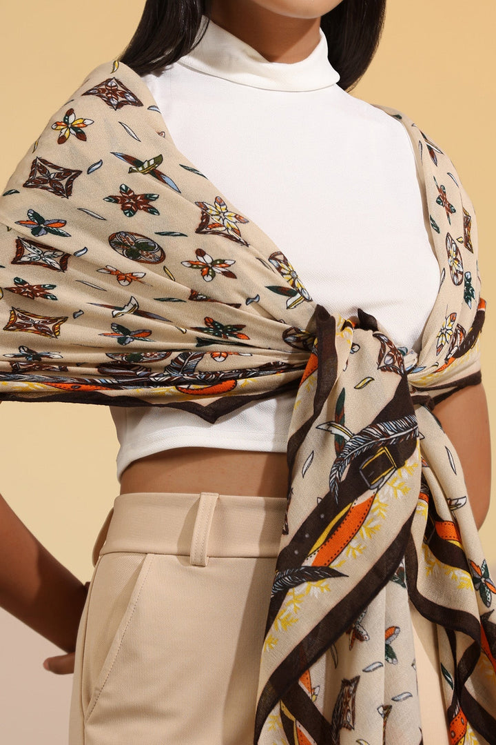 Tara Cotton Scarf | SHOBITAM