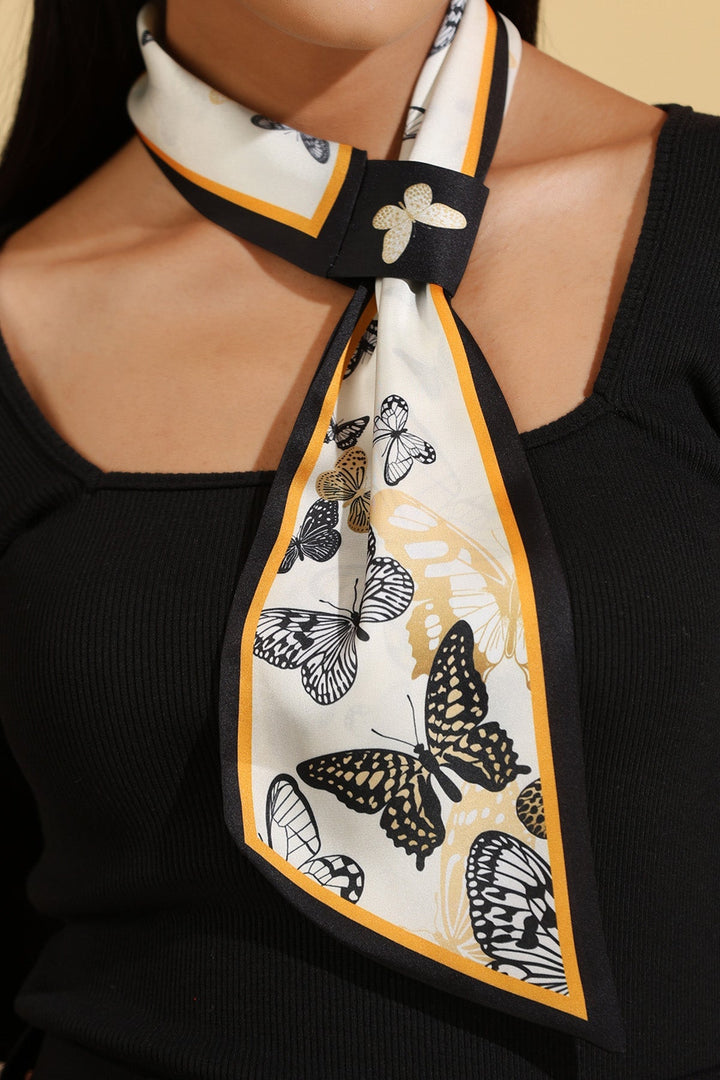 Luxurious Winslet Silk Neck Scarf | SHOBITAM