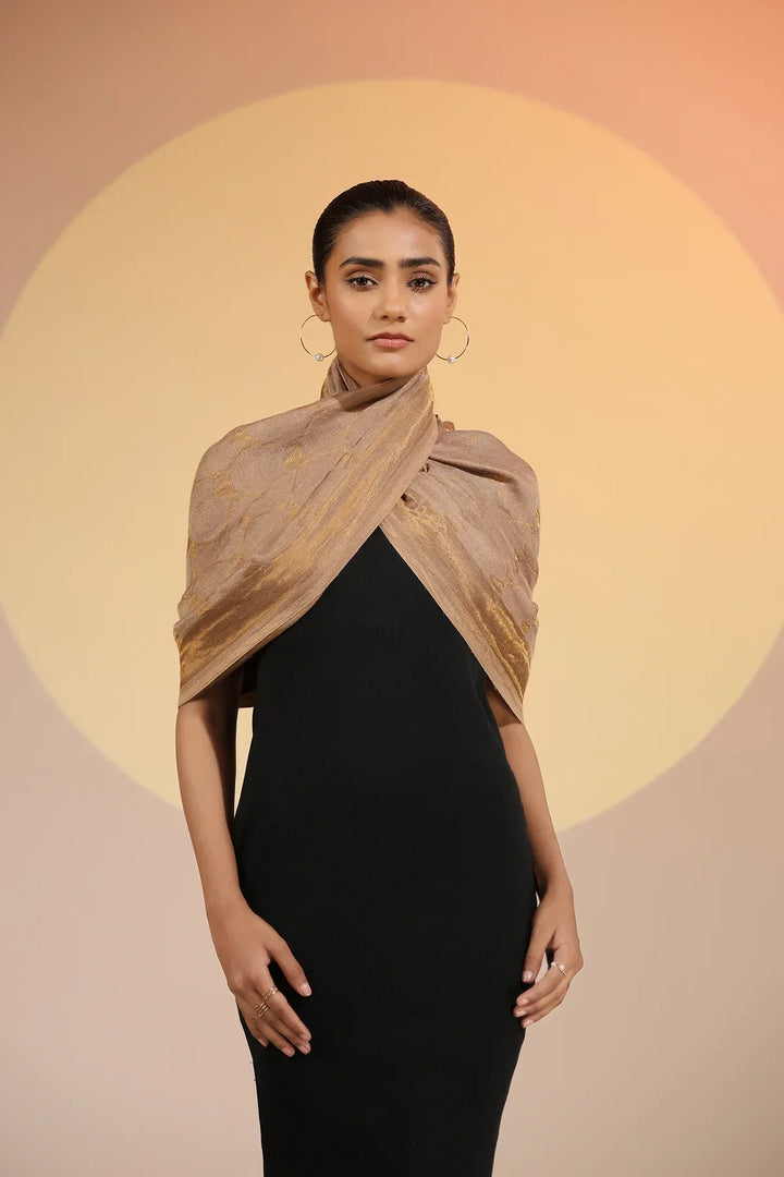 Ashti Cashmere Fine Wool Stole | SHOBITAM