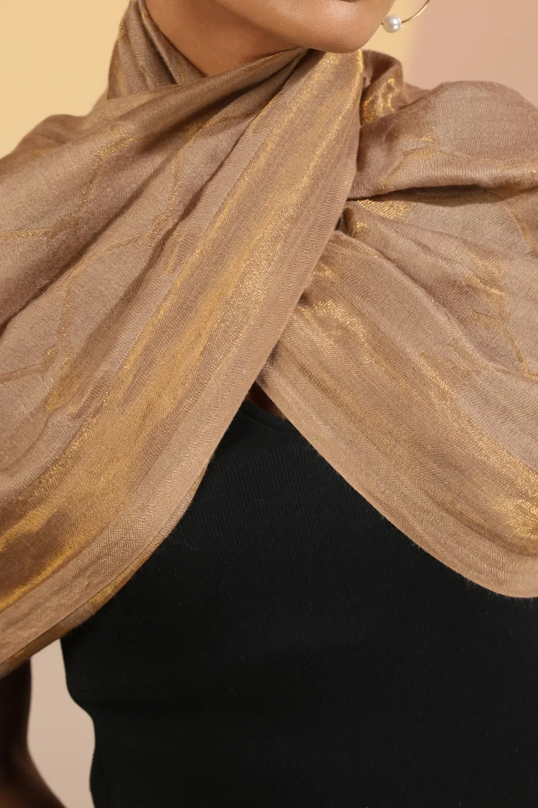 Ashti Cashmere Fine Wool Stole | SHOBITAM