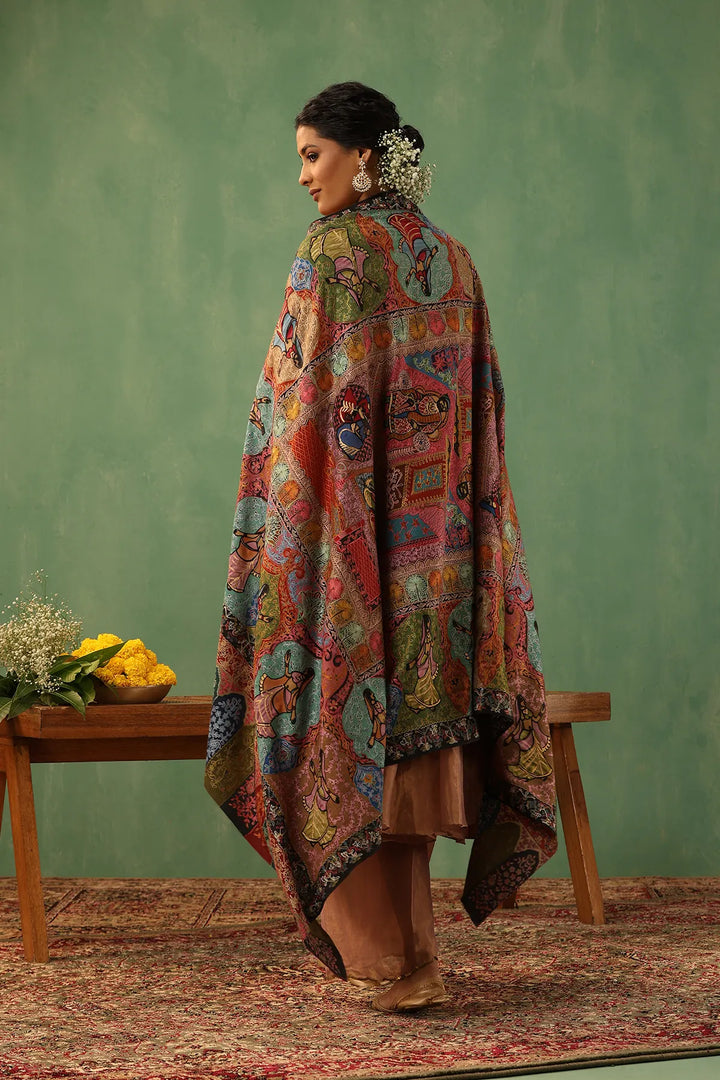 Ija Cashmere Shawl for Men & Women | SHOBITAM