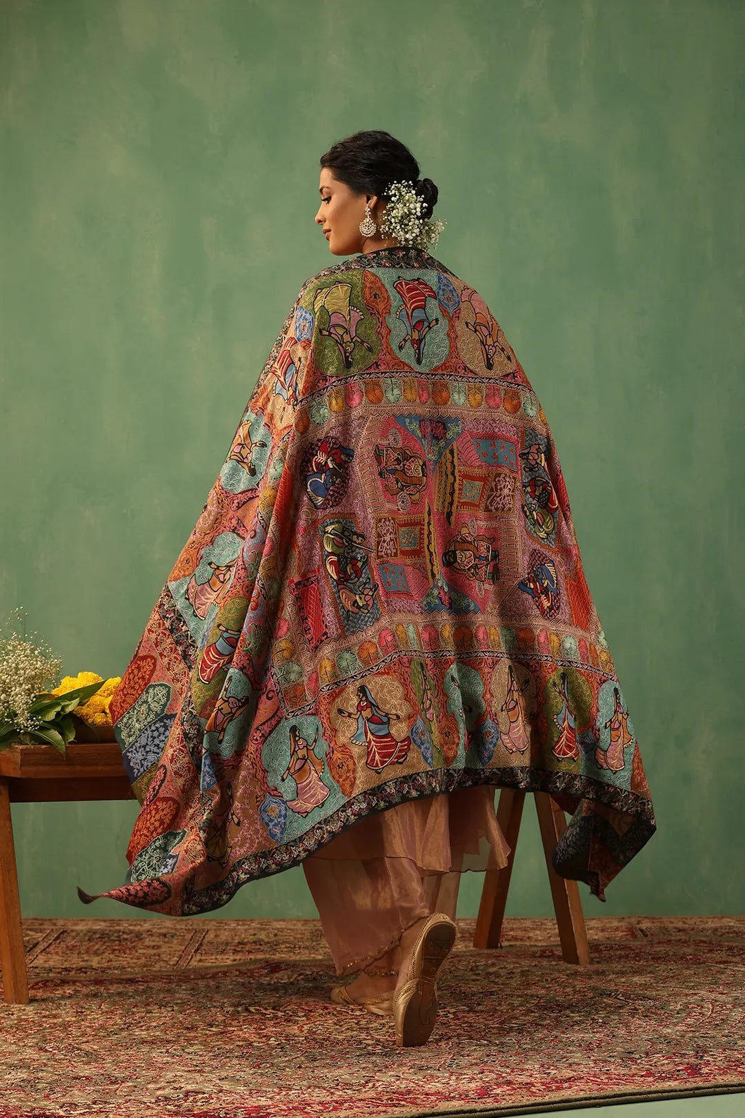 Ija Cashmere Shawl for Men & Women | SHOBITAM
