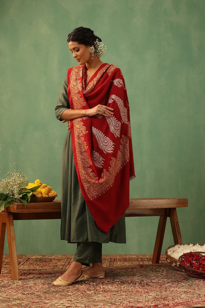 Tiari Cashmere Stole | SHOBITAM
