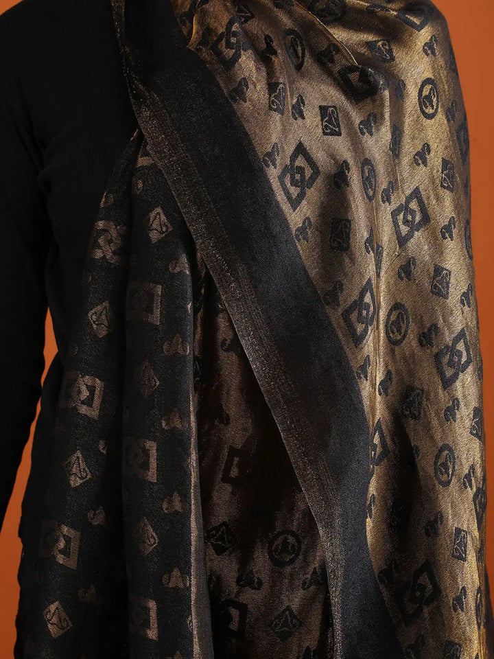 CASHMERE ZARI REVERSIBLE STOLE | SHOBITAM